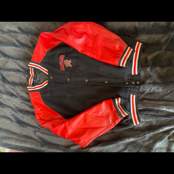Steve & Barry Maryland Terps Varsity Jacket - Picture 1 of 4